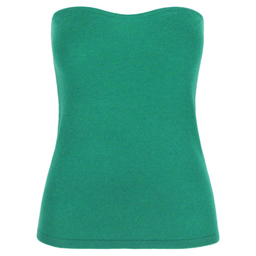 Eva Cashmere Top Emerald